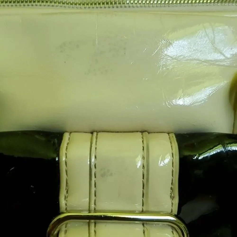 VINTAGE Bag Nine West Vegan Leather Tote Shoulder Handbag PURSE Women's WOMAN'S
